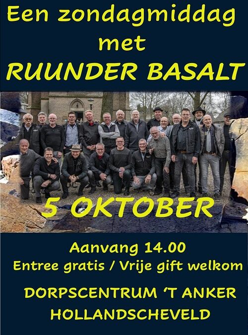 5 oktober 2025 Zondagmiddag met