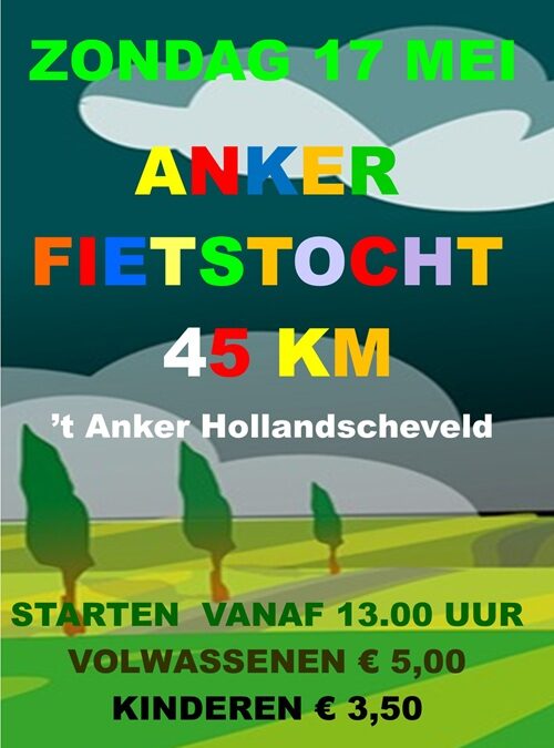 17 mei Anker Fietstocht
